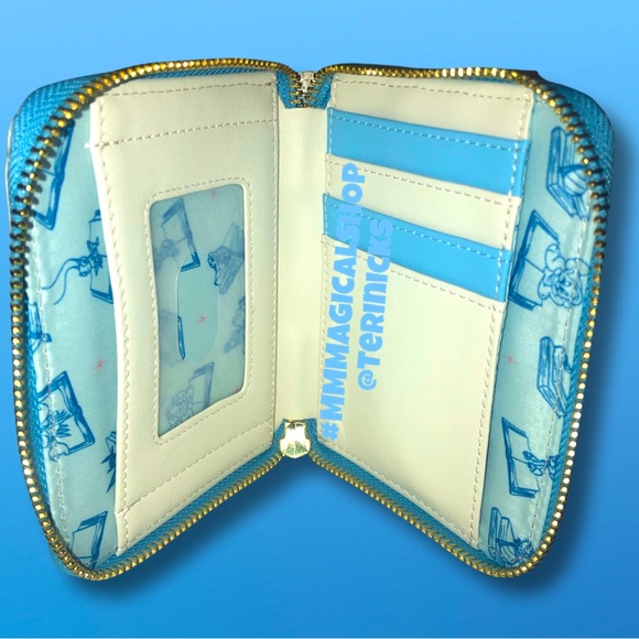 Loungefly Disney Princess Books Classics Mini Backpack&Matching Zip Wall… - Picture 9 of 9